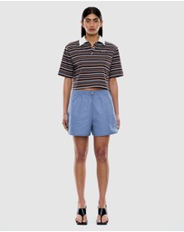 ENA PELLY - Violet Short Sleeve Polo