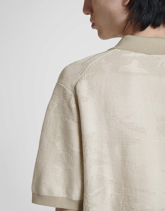 COS - Cotton-Jacquard Polo Shirt