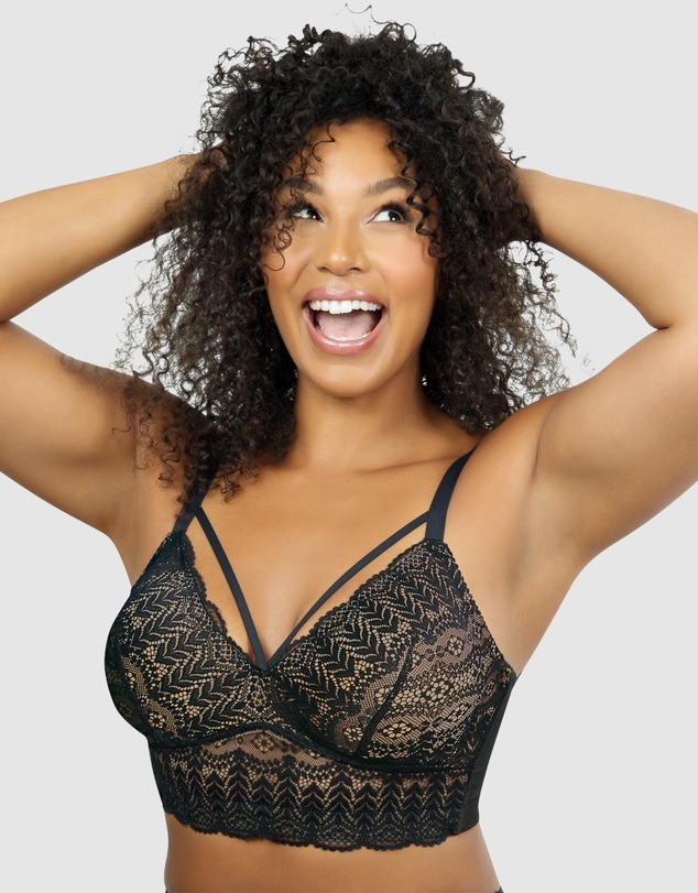 Parfait - Mia Wireless Longline Lace Bralette