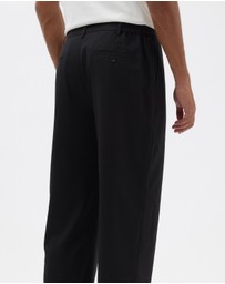 AERE - Pleated Wool Blend Trousers