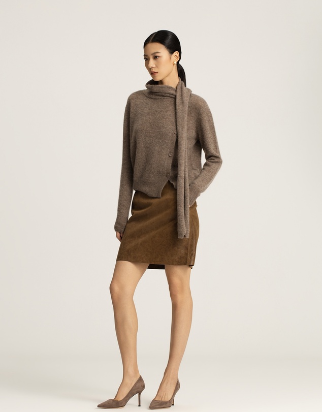 IDA+S - Odette Wool Cashmere Button Sweater