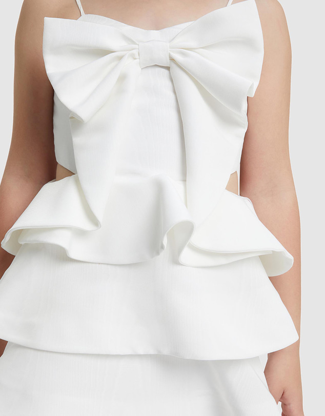 Bardot Junior - Tulip Bow Dress - Kids-Teens