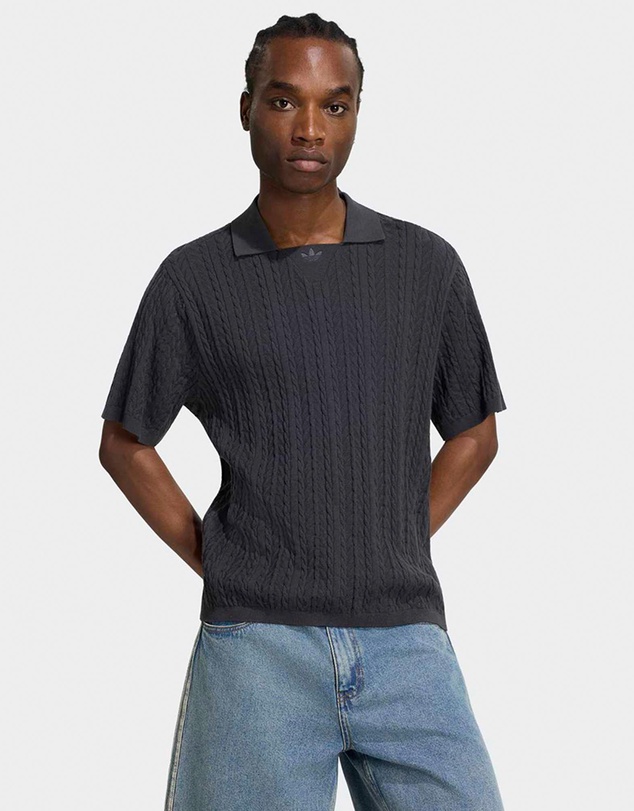 adidas Originals - Cable Knit Football Jersey
