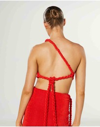Winona - Valor Asymmetrical Top Red