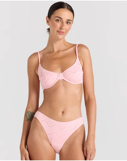 Poolside Paradiso - Sundream Basic Bikini Bottom - Musk