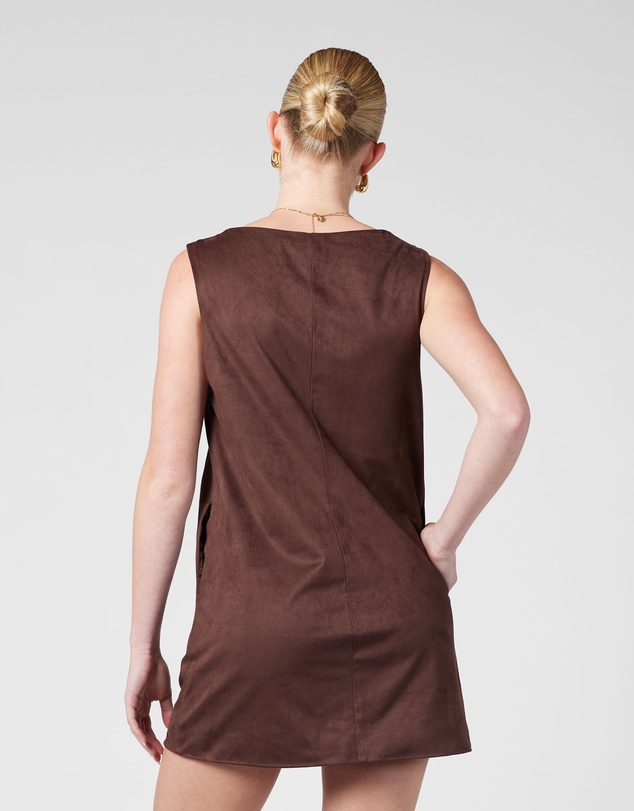 MVN - Faux Suede Mini Dress