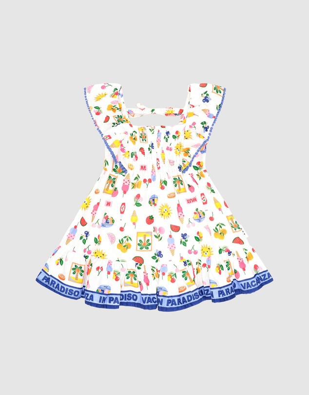 Huxbaby - Paradiso Frill Dress - ICONIC EXCLUSIVE - Babies-Kids
