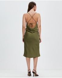Style Addict - Cross Back Slip Dress