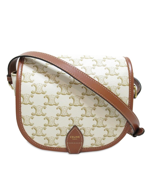 Pre-Loved by Azura Reborn - Pre-Loved Celine Triomphe Canvas Crossbody
