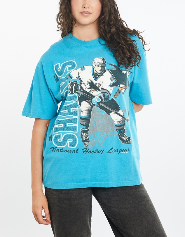 Vintage by The Real Deal - Pre Loved - Vintage 1992 NHL San Jose Sharks Tee
