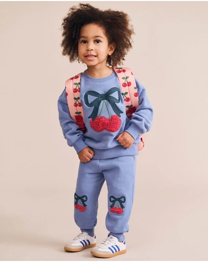 Huxbaby - Cherry Bow Sweatshirt - Babies-Kids