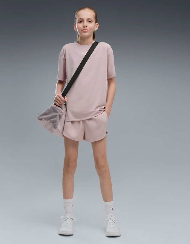Puma - Train All Day Essentials Woven Shorts - Girls