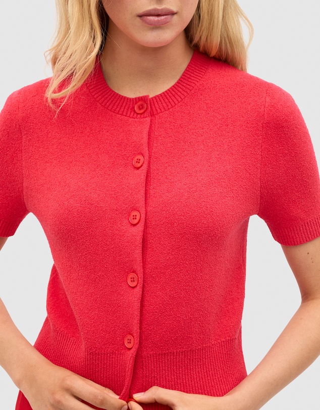 Seed Heritage - Boucle Short Sleeve Cardigan