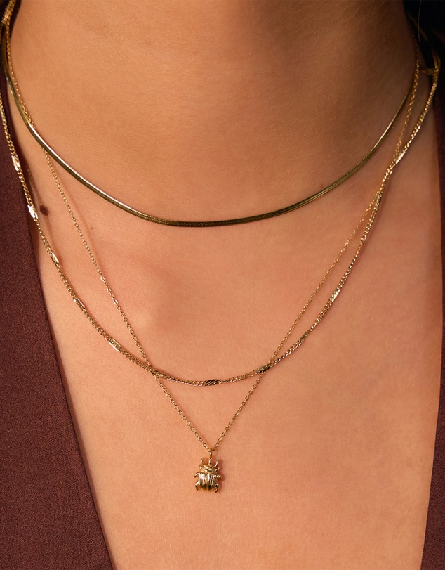 Arms Of Eve - Scarabae Gold Necklace