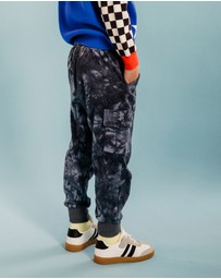 Rock Your Kid - Rock Out Cargo Track Pants in Space Grey