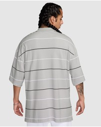 Nike - Sportswear Club Oversized Striped Polo