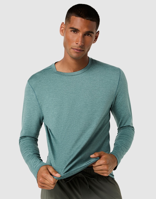 ASICS - Refined Texture Long Sleeve Top - Men's