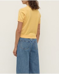 Assembly Label - Semra Cotton Cashmere SS Cardigan
