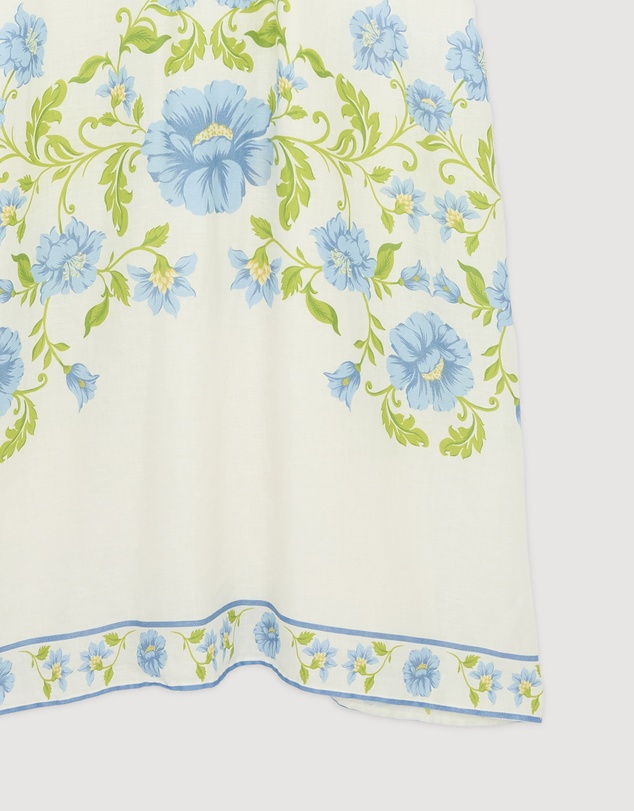 Revibe - Repaired AERE Elladia Puff Sleeve Midi Dress - AU 16