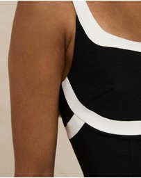 BY JOHNNY. - Saraya Scoop Split Dress