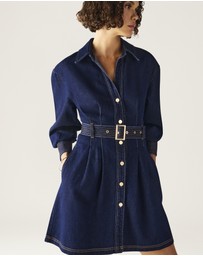 MOS The Label - Sia Denim Mini Dress