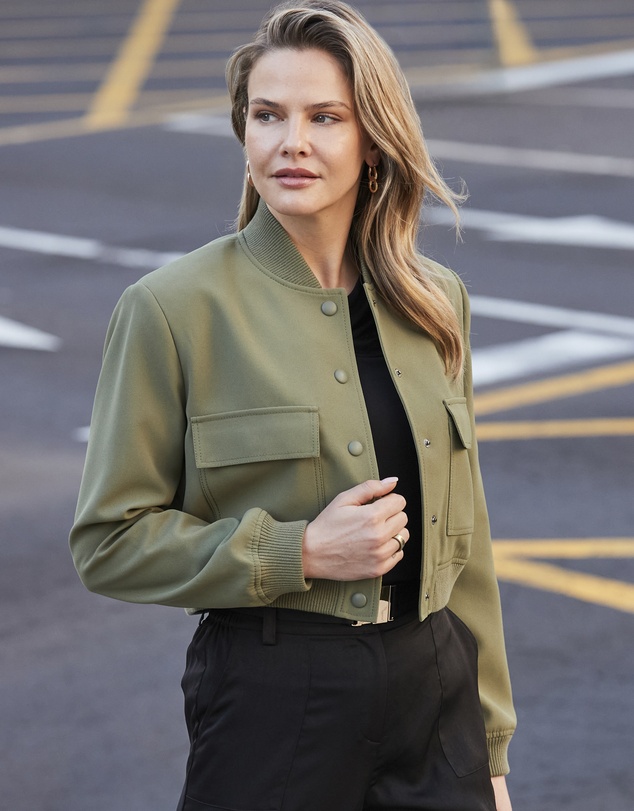 Sosandar - Utility Bomber Jacket