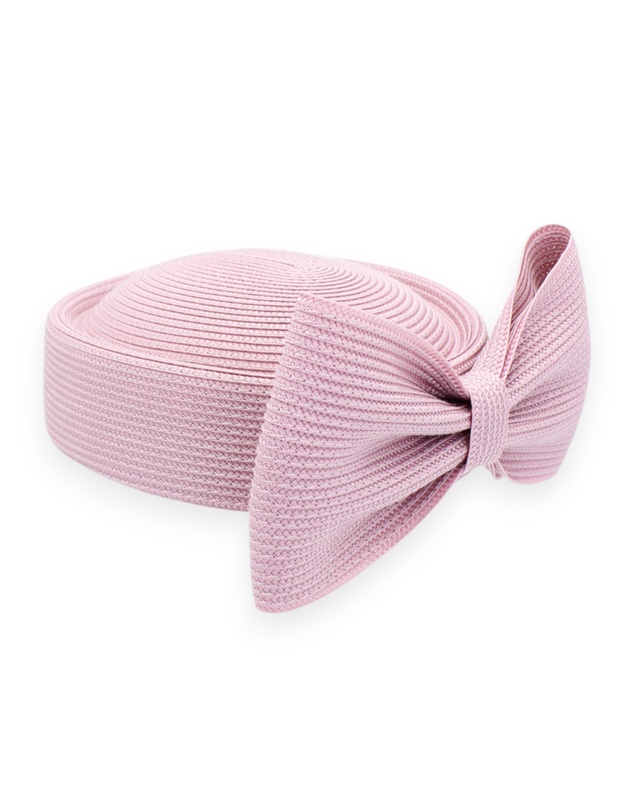 Morgan & Taylor - Tara Racewear Pillbox Hat in Dusty Pink