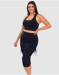 B Free Intimate Apparel - Anti Chafing Swim Tights with Skirt