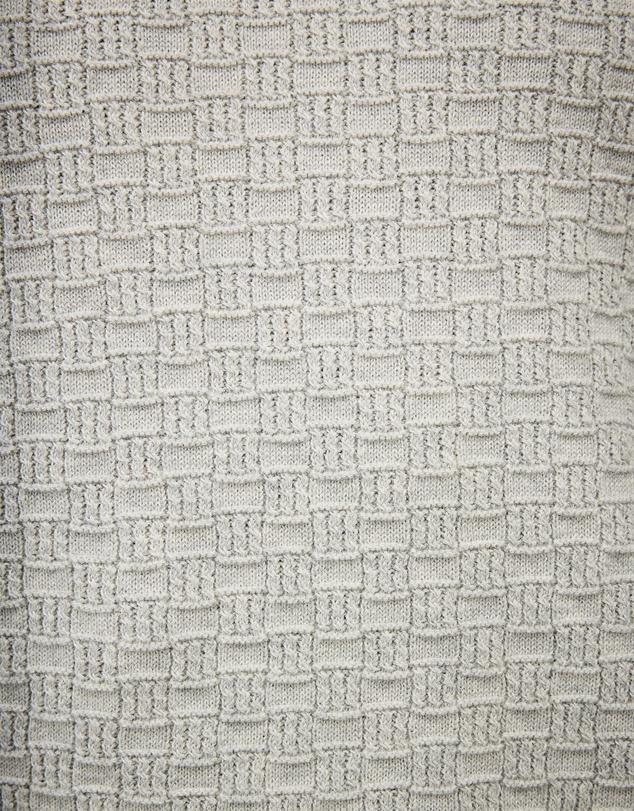 Politix - Elvin Geo Textured Crew Knit