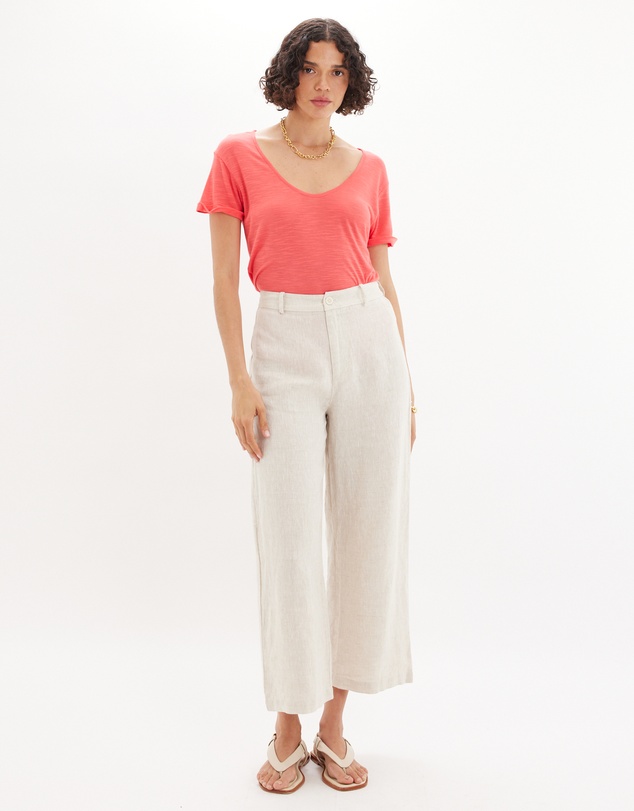 Amelius - Antonella Rolled Sleeve Tee