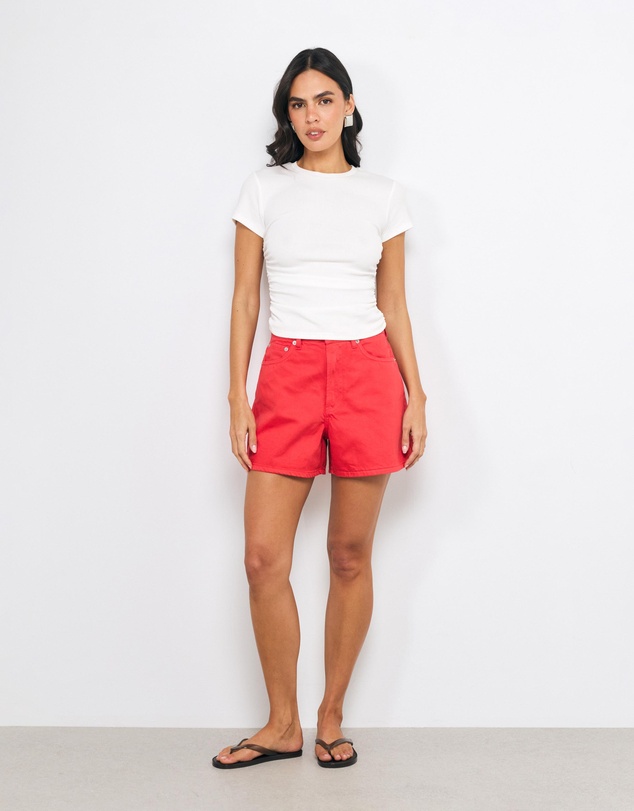 AERE - Mia Classic Denim Shorts