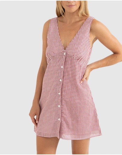 Rhythm - Lola Check Mini Dress