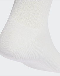 adidas Performance - 3-Stripes Cushioned Crew Socks 3 Pair Pack Unisex