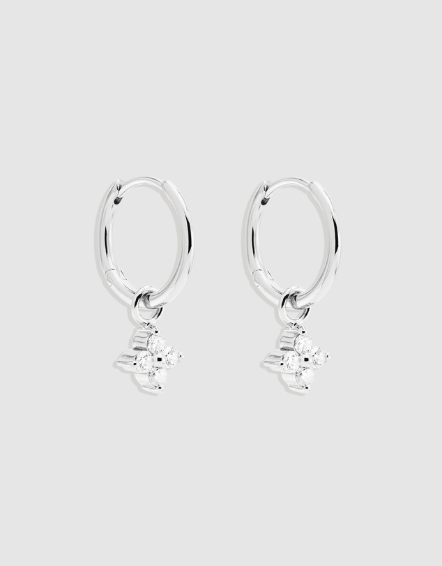 By Charlotte - Crystal Bloom Hoops