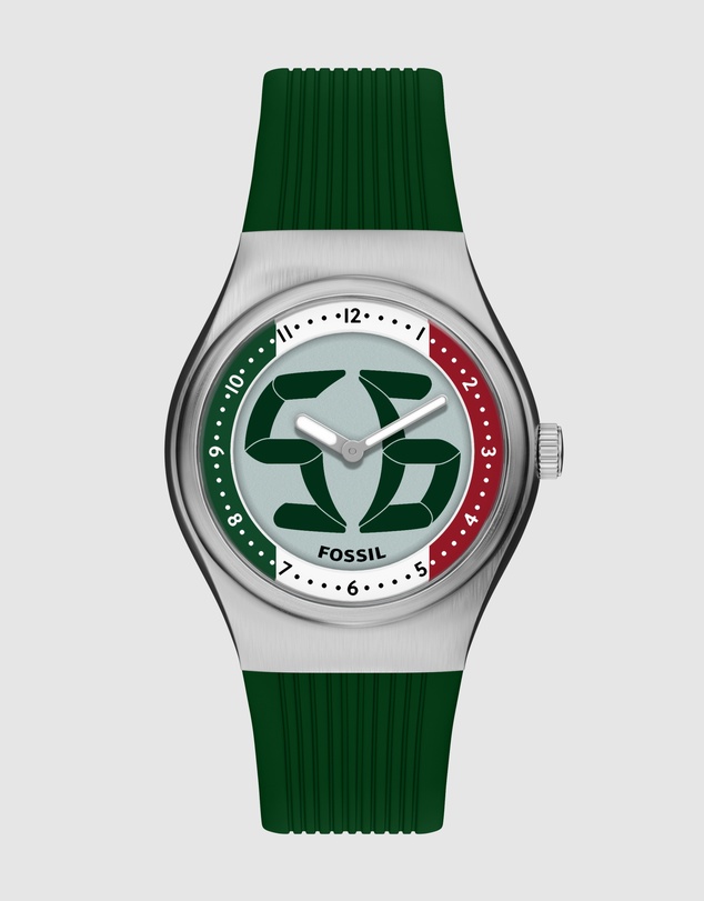 Fossil - Archival Big Tic Green Analogue-Digital Watch