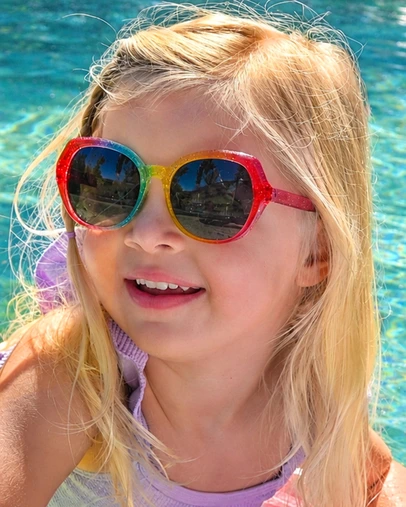 Sunbug - Rainbow Big Cats Sunglasses
