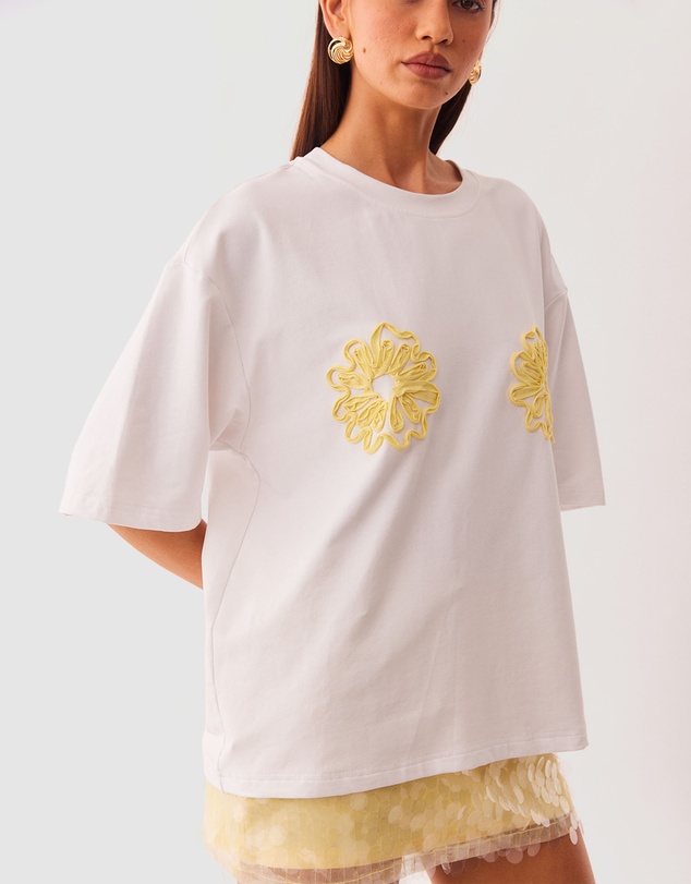 SNDYS - MAI TAI CORD FLORAL TEE - ICONIC EXCLUSIVE