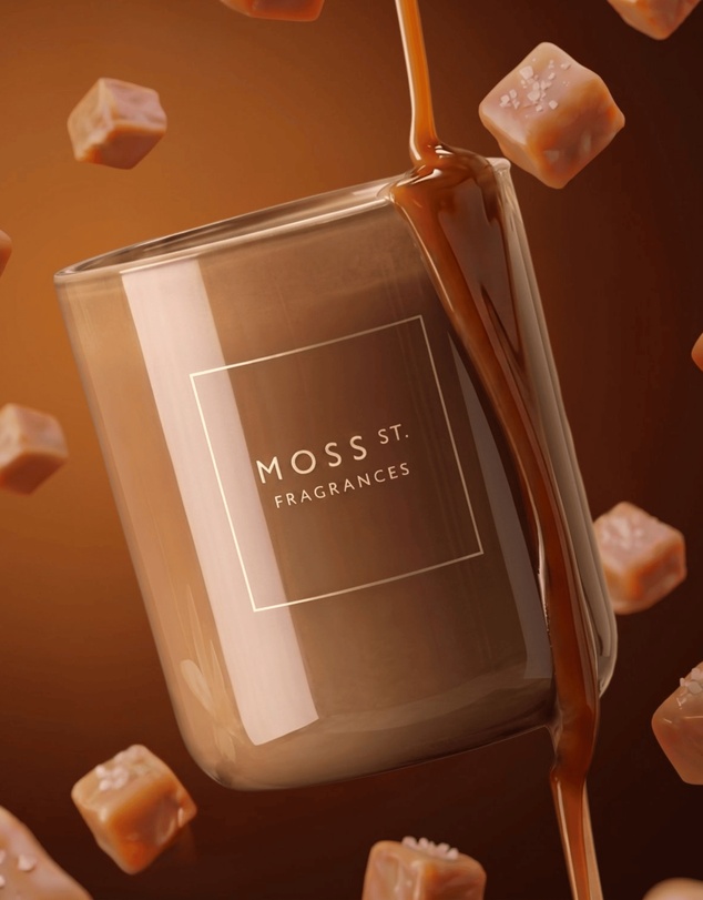 Moss St Fragrances - Salted Caramel Soy Candle 300g