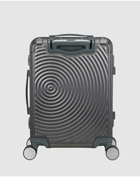 American Tourister - Soundbox Alu Carry-On Tsa Suitcase Expandable (55Cm)