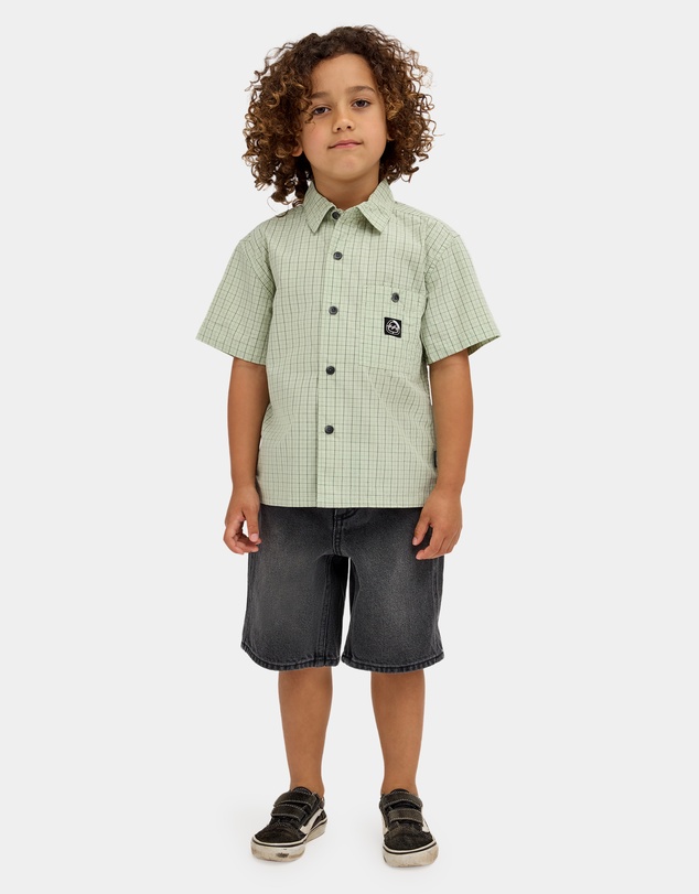 Billabong - Boys 2 to 7 Groms Spec 73 Baggy Denim Shorts
