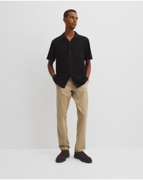 Country Road - Australian Cotton Textured Short Sleeve Shirt
