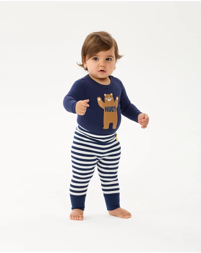 Rock Your Baby - Bear Hugs Bodysuit and Legging Set