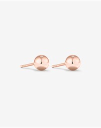 Michael Hill - 5mm Ball Stud Earrings in 10kt Gold