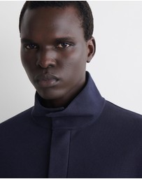 COS - Funnel-Neck Zip-Up Sweatshirt
