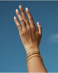 Arms Of Eve - River Gold and Pearl Bracelet