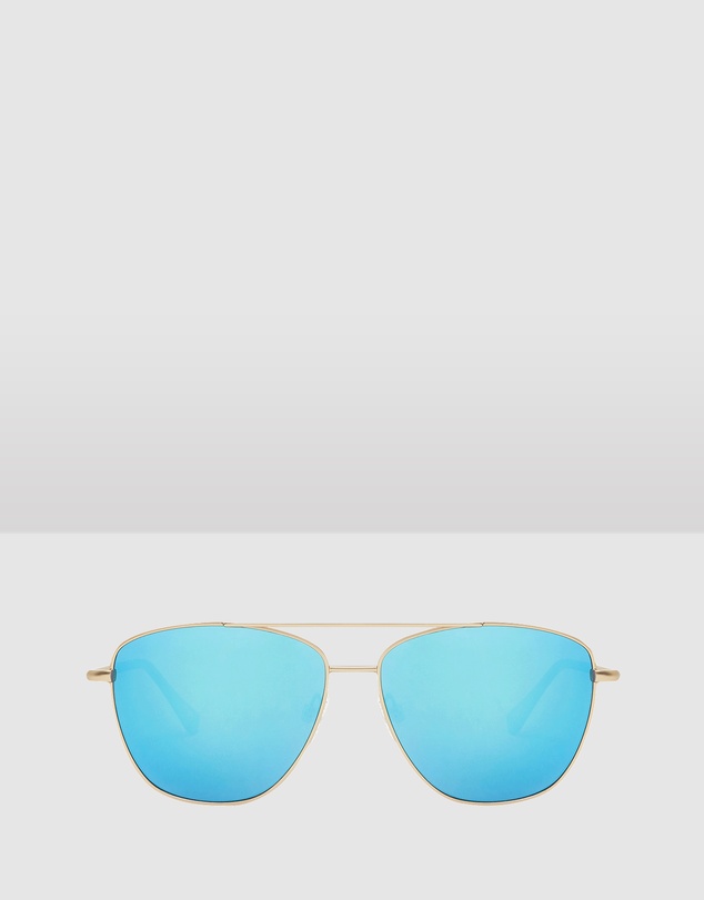Hawkers Co - HAWKERS - Gold Clear Blue LAX Sunglasses for Men and Women UV400