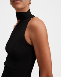Forever New - Isla Scarf Knitted Top