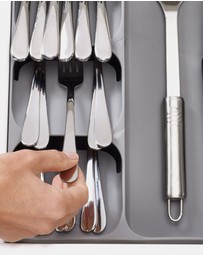 Joseph Joseph - DrawerStore™ Cutlery, Utensil & Gadget Organiser (Grey)