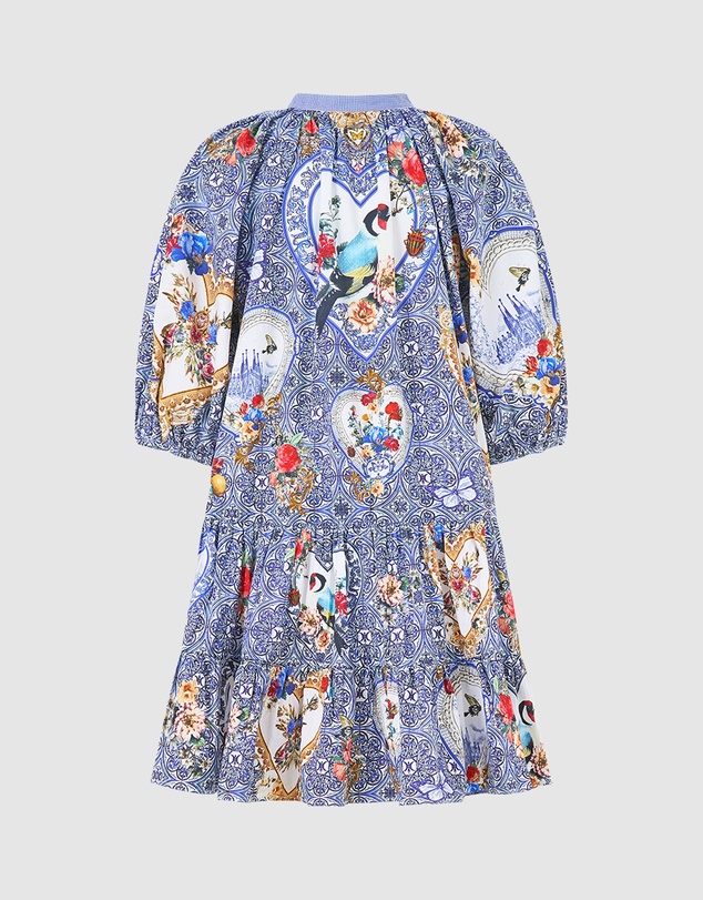 Camilla - Puff Sleeve Shirt Dress