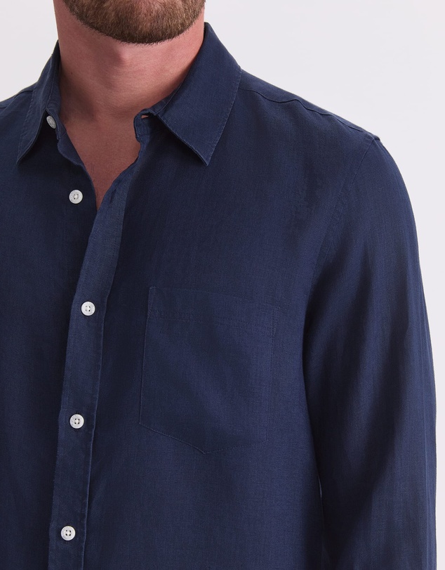 Sportscraft - Long Sleeve Linen Shirt